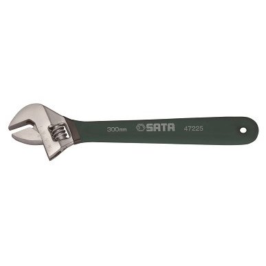 [S47222] ⬡ Adjustable wrench with dipping grip Ø20mm; 6'', L=160mm (S47222, SATA)