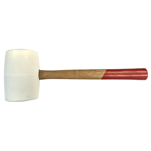[HL112505W] ⬡ Rubber mallet 0.5kg, Ø 65mm, L=330mm (HL112505W)