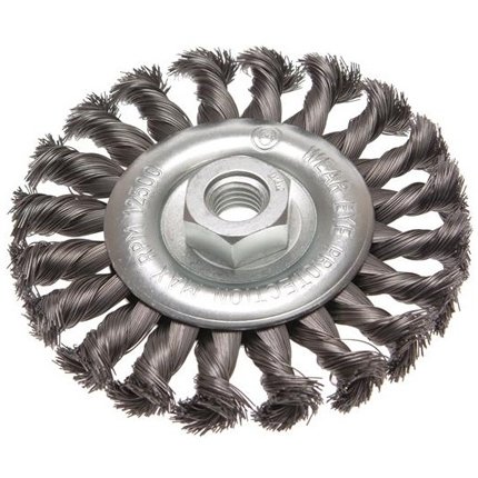 [YL180100] ⬡ Twisted knot wheel brush Ø 100mm (YL180100)