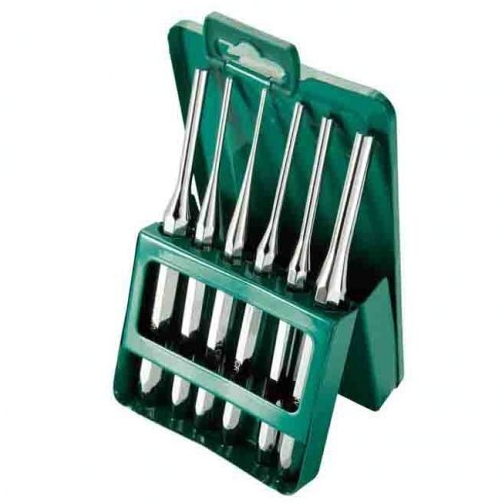 [S09162] ⬡ Pin punch set 6pcs. (S09162, SATA)