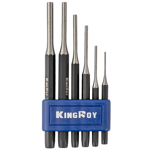[KR30662] ⬡ Pin punch set 6pcs. (KR30662, KINGROY)