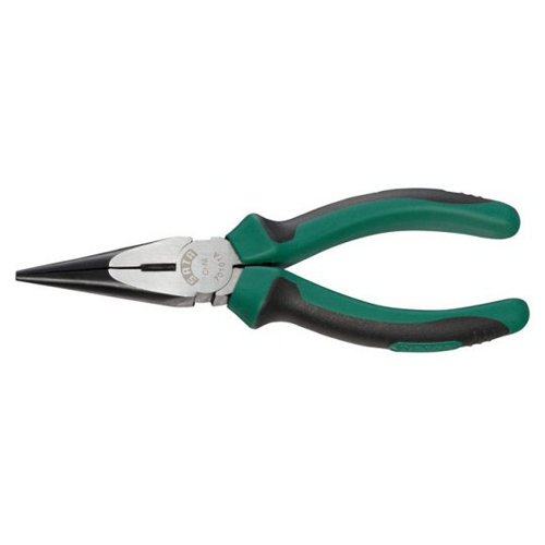 [S70101A] ⬡ Long nose pliers 150mm (S70101A, SATA)