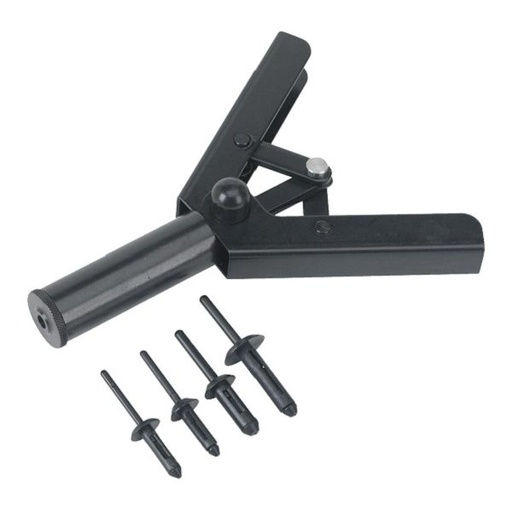 [AT5054] ⬡ Riveter for plastic rivets with 40 pcs rivets (AT5054, ELLIENT TOOLS)