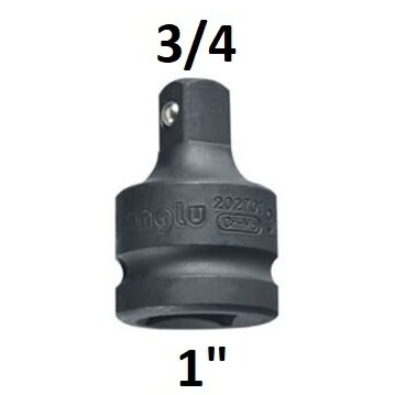 [CL202801] ⬡ Impact adapter 1"(F) - 3/4"(M) (CL202801, CHANGLU TOOLS)