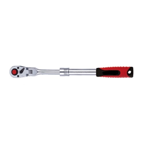 [KR208012] ⬡ 1/2" Dr. Flexible quick-release ratchet with prolongation, L=320/450mm (KR208012)