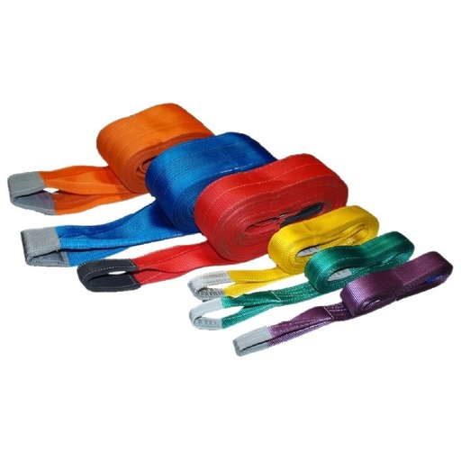 [2T5M60] ⬡ Webbing sling 2.0t, 5m x 60mm (2T5M60, TOHO)