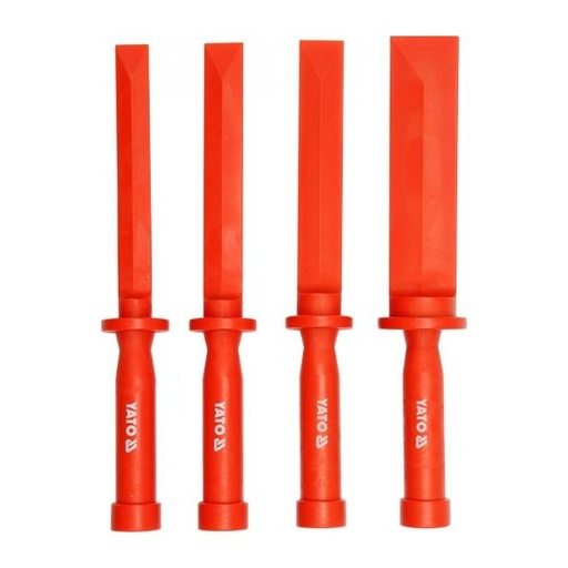 [YT0847] ⬡ Plastic scrapers set 4pcs (YT0847, YATO)