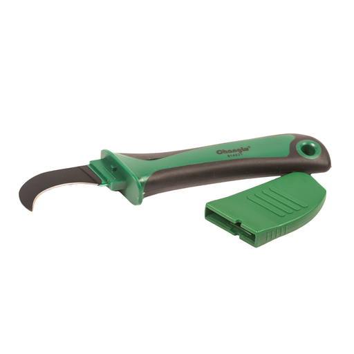 [CL614221] ⬡ Wire stripping knife (curved blade) (CL614221, CHANGLU TOOLS)