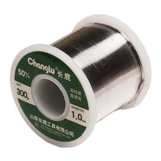 [CL612452] ⬡ Tin alloy solder wire Ø1.0mm (CL612452, CHANGLU TOOLS)