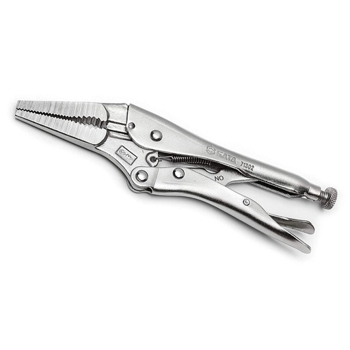 [S71301] ⬡ Long nose locking pliers 155mm (S71301, SATA)