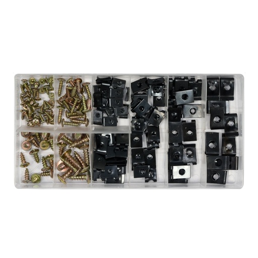 [YT06780] ⬡ Bodywork screws & washers assortment (170pcs) (YT06780, YATO)