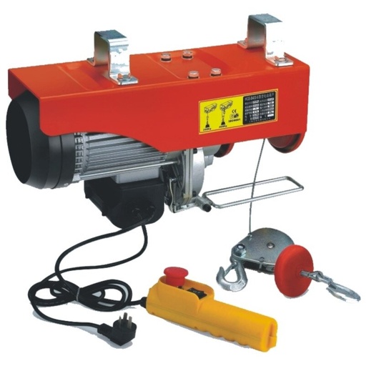 [PA600A] ⬡ Electric chain hoist 600kg. Double hook (PA600A, TOHO)