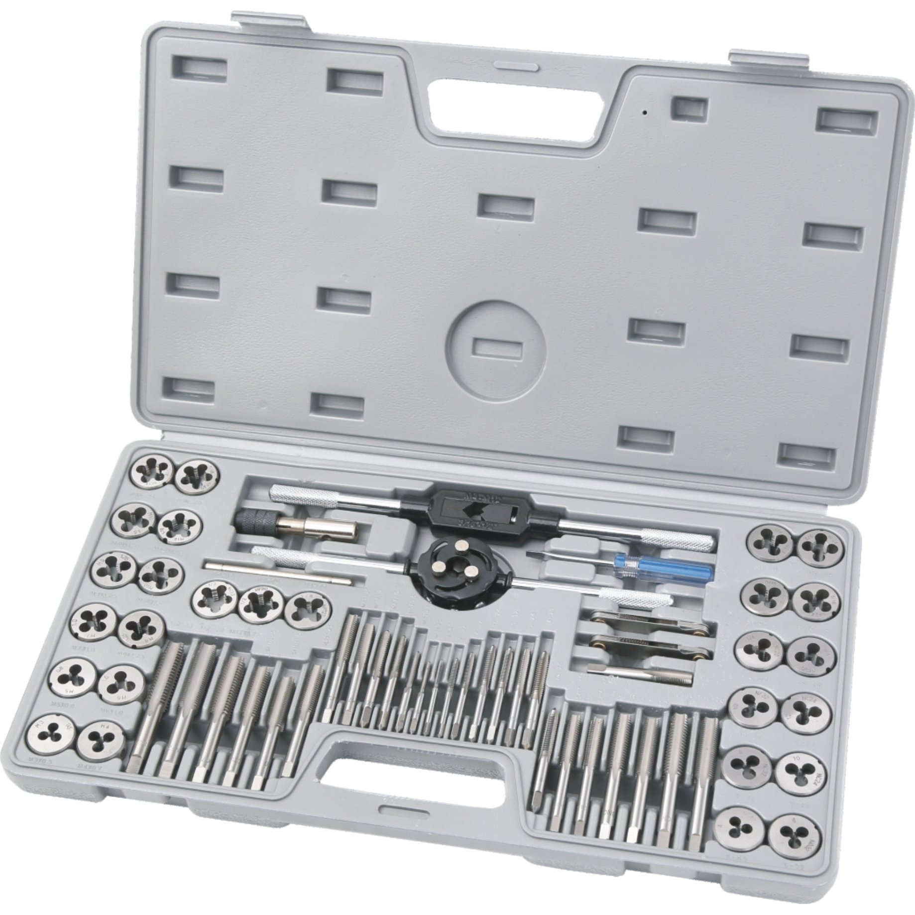 ⬡ Taps and dies set 60pcs M3-M12, SAE (WT19F10232)