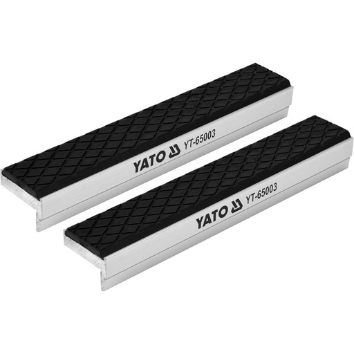 [YT65002] ⬡ Soft vice jaws aluminium 2pcs 125x30x10mm (YT65002, YATO)