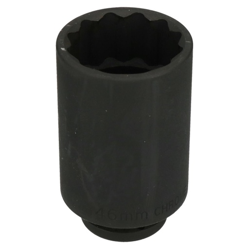 [AT4414] ⬡ 1/2" Dr. Deep impact socket 46mm (12pt.) (AT4414, ELLIENT TOOLS)