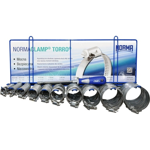 [73598] ⬡ Hose clamps set (365pcs) (8-80mm) (73598)