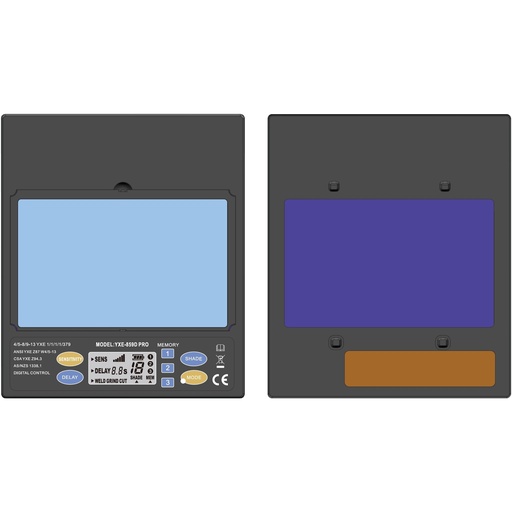 [YXE859D] ⬡ Automatinis filtras suvirinimo kaukei, YXE-859D (YXE859D)