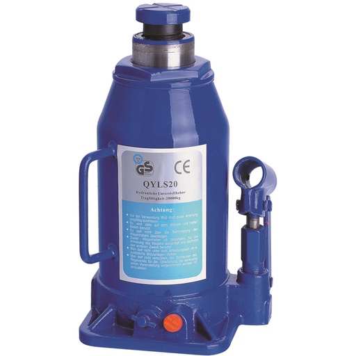 [T20420A] ⬡ Hydraulic bottle jack, 20t TUV (T20420A)