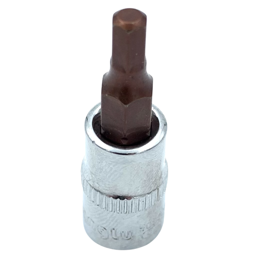 [CL503608] ⬡ 1/4" Dr. HEX bit socket 37L 8mm (CL503608, CHANGLU TOOLS)