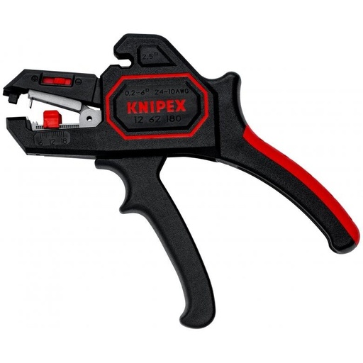 [1262180] ⬡ Replės laidų nuvalymui 180mm (0.2-6mm²) KNIPEX (1262180, KNIPEX)