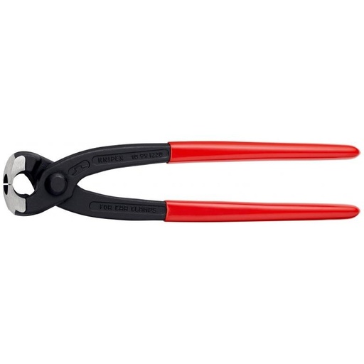 [1099I220] ⬡ Ear clamp pliers with side jaw 220mm (1099I220, KNIPEX)