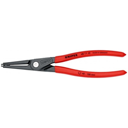 [4811J3] ⬡ Precision circlip pliers. Internal 225 mm (Ø40-100 mm) KNIPEX (4811J3, KNIPEX)