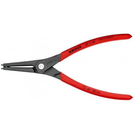 [4911A3] ⬡ Precision circlip pliers. External 225mm (Ø40-100mm) KNIPEX (4911A3, KNIPEX)