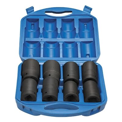 [BD8] ⬡ 1" Dr. Impact socket set 8pcs (21-41mm) (BD8)