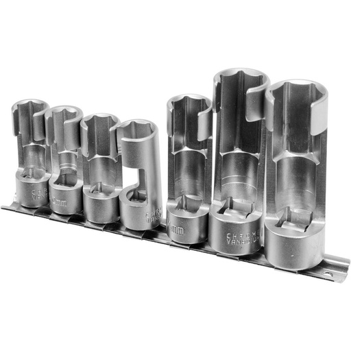 [YT17508] ⬡ Slotted special socket set 7pcs (10-19mm) (YT17508, YATO)