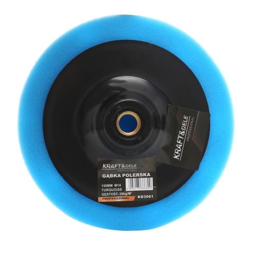 [KD3061] ⬡ Poliravimo kempinė 150mm 26kg/m3 (mėlyna) (KD3061)