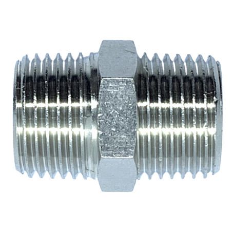 [58NC1414] ⬡ Adapter from external thread 1/4" - 1/4" (58NC1414, OMG GHIOTTO)