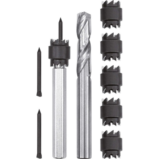 [YT28920] ⬡ Drill welding points set 9pcs (HSS) (YT28920, YATO)