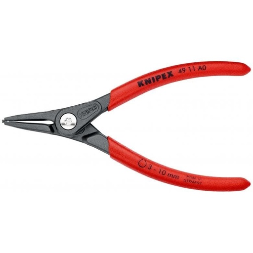 [4911A0] ⬡ Precision circlip pliers. External 140mm (Ø3-10mm) KNIPEX (4911A0, KNIPEX)
