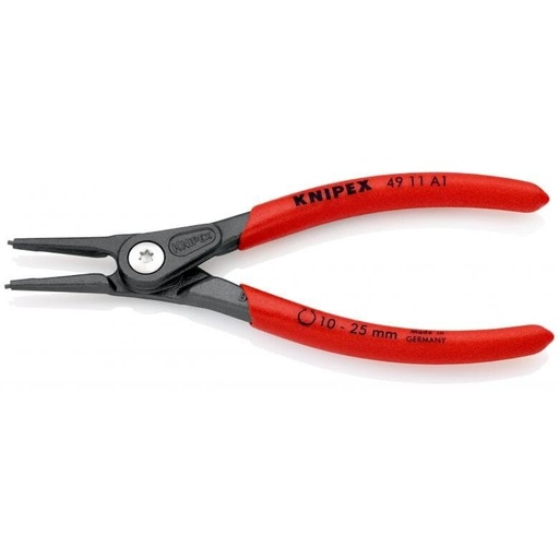 [4911A1] ⬡ Precision circlip pliers. External 140mm (Ø10-25mm) KNIPEX (4911A1, KNIPEX)