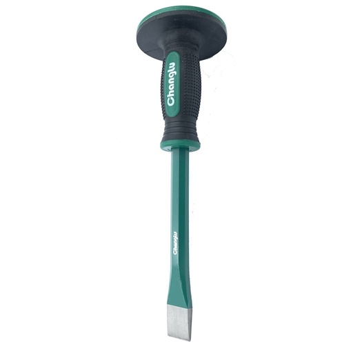 [CL611702] ⬡ Forged cold chisel with protection 26x18x300mm (CL611702, CHANGLU TOOLS)