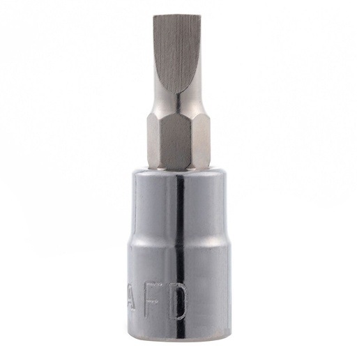 [S21502] ⬡ 1/4" Dr. slotted bit socket 37L 5.5mm (S21502, SATA)