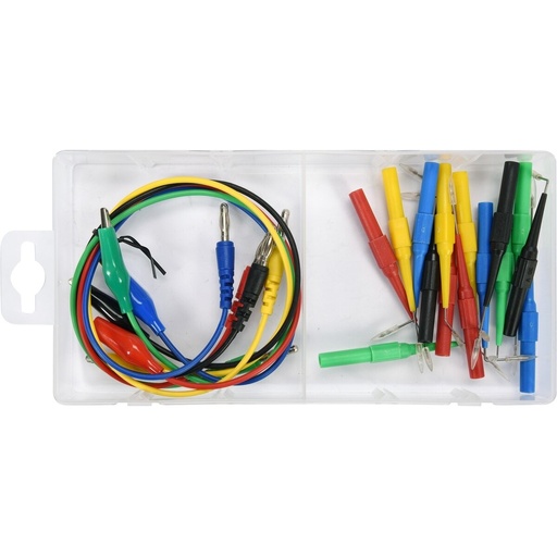 [YT73079] ⬡ Measuring elements set (20pcs) for multimeter (YT73079, YATO)