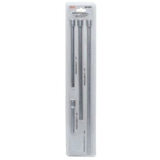 [KD10236] ⬡ 1/4" Dr. Extension bar wobble set (4pcs) (KD10236)