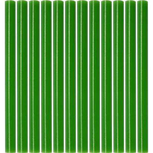 [YT82444] ⬡ Hot glue stick set (green) (12pcs) 7.2x100mm (YT82444, YATO)