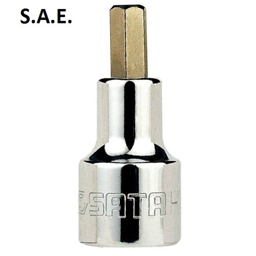 [ST24405BU] ⬡ 1/2" Dr. 50L IMBUS bit socket (S.A.E.) 1/2" (ST24405BU, SATA)
