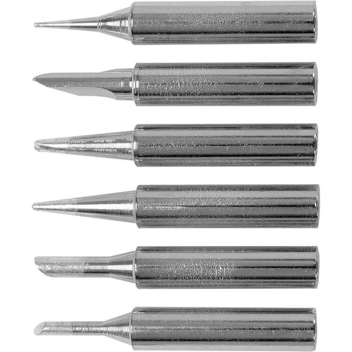 [YT82525] ⬡ Soldering tip set (6pcs) 900M (YT82525, YATO)