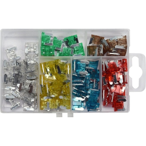 [YT83145] ⬡ Car fuse set 100pcs MINI-low profile (YT83145, YATO)