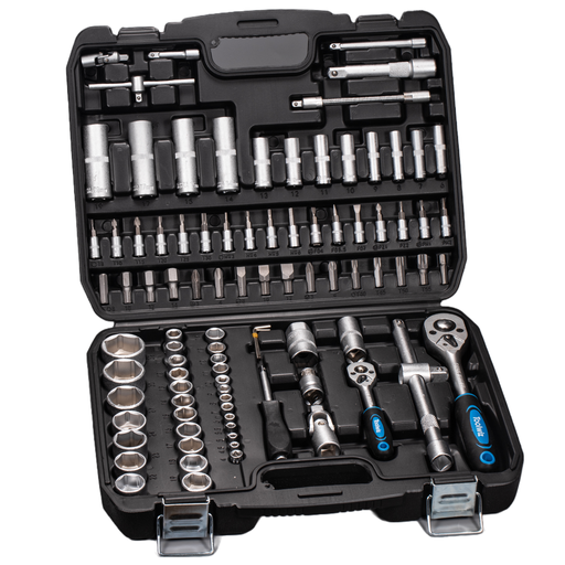 [KRTZ094] ⬡ 1/2" + 1/4" Dr. Socket set 94pcs 6pt (KRTZ094)