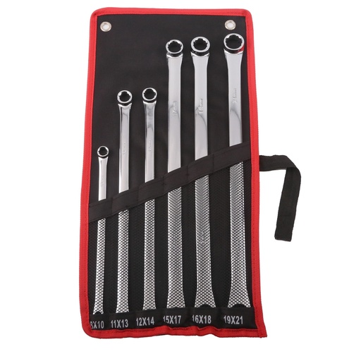 [KRCBM06A] ⬡ Deep offset double box end wrench set 6pcs (8-21mm) (KRCBM06A)