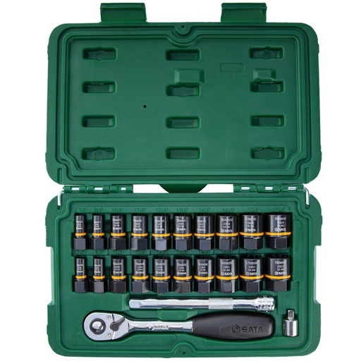 [S09138] ⬡ Bolt Biter 1/4" and 3/8" set 23pcs (S09138, SATA)