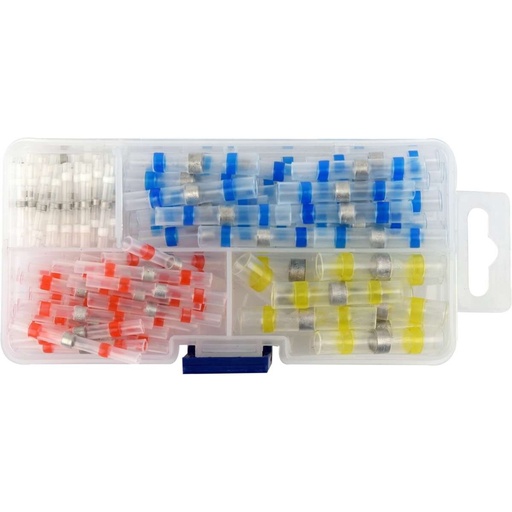 [YT81450] ⬡ Heat-shrink tubing set 100pcs with tin (YT81450, YATO)