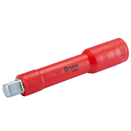 [S12985] ⬡ 1/2" Dr. Extension bar 125mm insulated VDE (S12985, SATA)