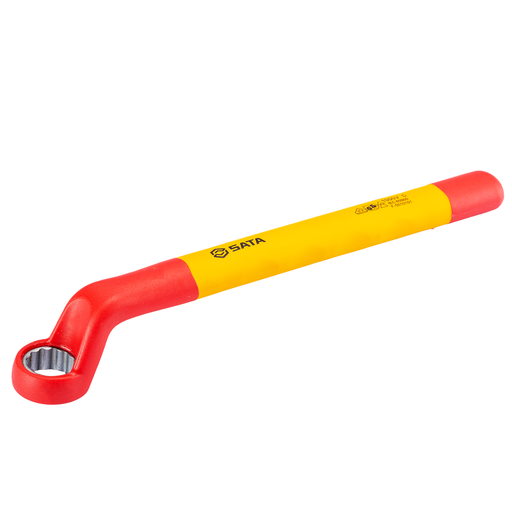 [S42413] ⬡ Single offset ring wrench insulated VDE 13mm (S42413, SATA)