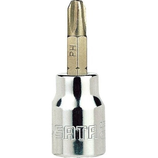 [SC22302] ⬡ 3/8" Dr. PHILLIPS bit socket PH2 (SC22302, SATA)