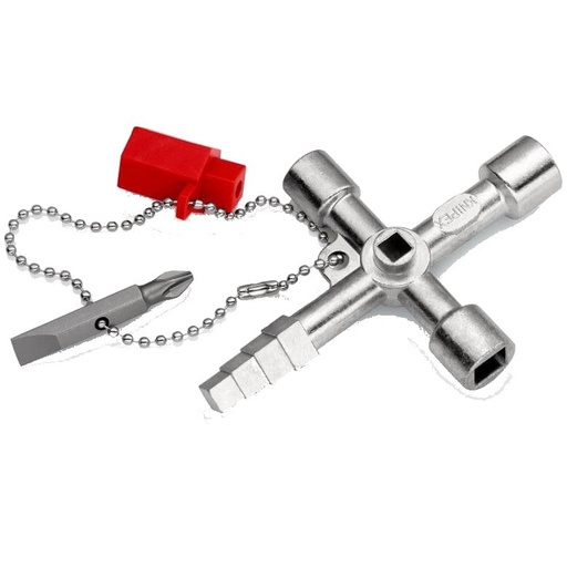 [001104] ⬡ Universalus raktas elektros spintoms KNIPEX (001104, KNIPEX)